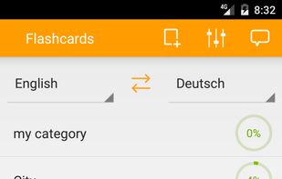Flashcards maker - learn words! screenshot 1