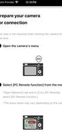 Guidelines to connect your camera to Pixely Controller app.