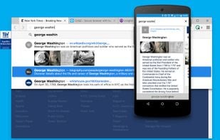 Cliqz screenshot 1