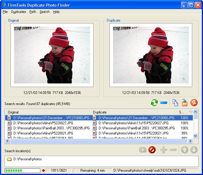 Firmtools Duplicate Photo Finder Alternatives: 25+ Duplicate Images 