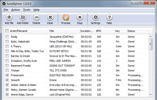 tuneXplorer screenshot 1