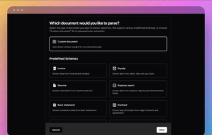 DigiParser supports all document types, including:

Invoices
Resumes
Contracts
Receipts
Expense reports
Driver license
Passport
ID Card
Custom documents