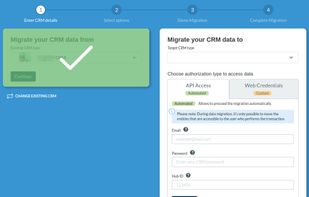 Log in the future CRM