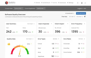 Software Quality Analytics screenshot 1