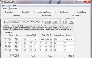 Clonedisk screenshot 2