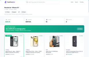 YourPriceHub screenshot 1