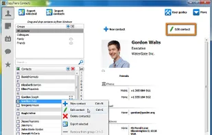 CopyTrans Contacts screenshot 1