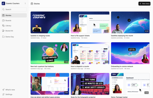 Create collections of video clips for seasonal releases or customer training