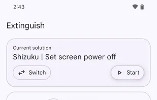 Extinguish screenshot 1