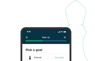 Disco Chess holds chess improvers accountable - pick a daily training goal and stick to it