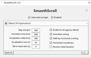SmoothScroll screenshot 1