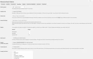 Relevanssi screenshot 1