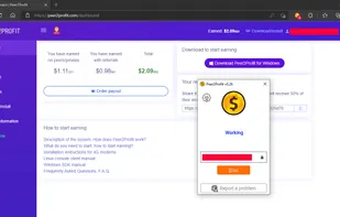 Peer2Profit screenshot 1