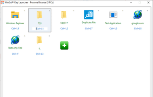 WinExt® Key Launcher screenshot 1