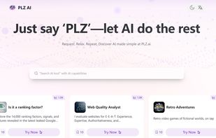 Plz.ai screenshot 1
