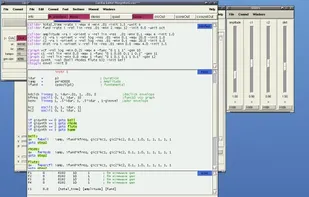 Editor window with syntax highlighting