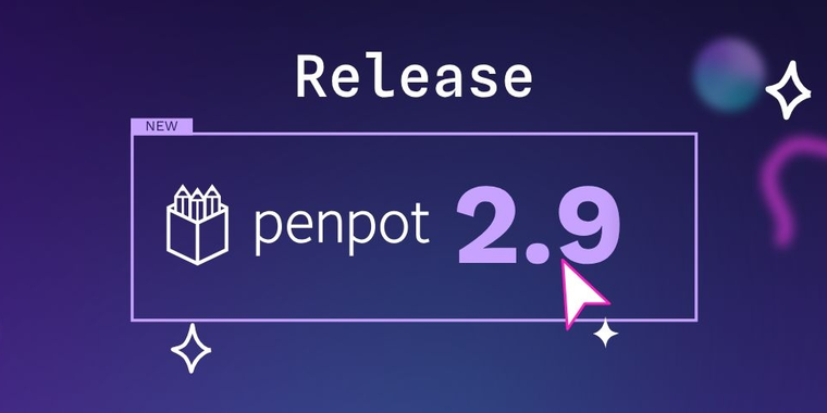 Penpot 2.9 adds typography design tokens, smarter text resizing, and other improvements image