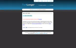 TwitLonger screenshot 1