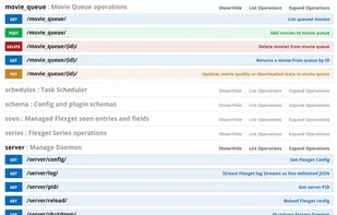 FlexGet screenshot 1