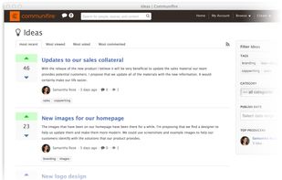 Communifire screenshot 1