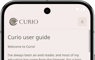 User guide on mobile
