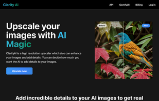 Clarity AI - Image Upscaler screenshot 1
