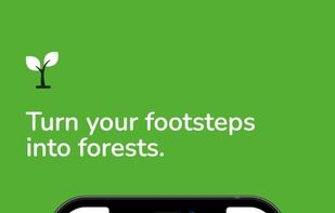 Turn your footsteps into forests