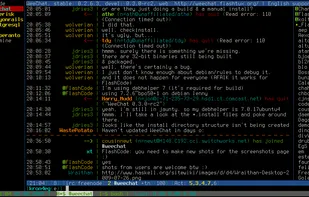 WeeChat screenshot 1