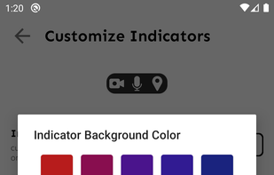 Privacy Indicators screenshot 2