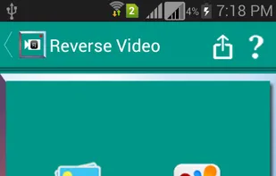 Reverse Video Maker screenshot 1