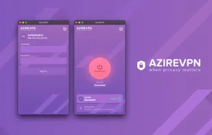AzireVPN screenshot 1