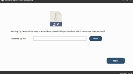 Zip Password Recovery screenshot 1
