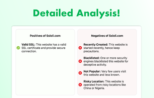Website Safety Checker screenshot 3
