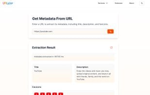URLyzer screenshot 3