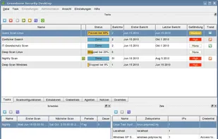 OpenVAS screenshot 1