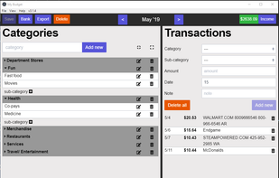 My Budget screenshot 1