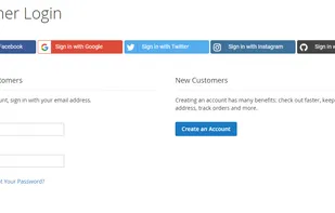 Magento 2 Social Login Pro by Magebest screenshot 1