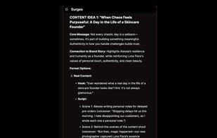 Final content scripts