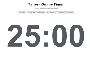 Online Timer screenshot 1
