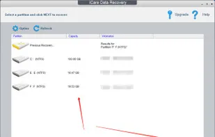 iCare Data Recovery screenshot 1