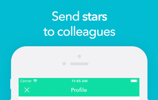 Send stars, contact colleagues and view your scheduled events