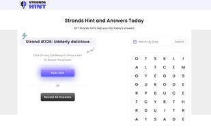 Strands Hint screenshot 1