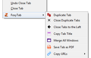 FoxyTab screenshot 1