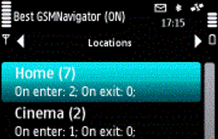 GSM Navigator screenshot 1