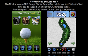 GolfCard Classic screenshot 1