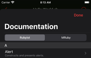 Rubyist screenshot 2