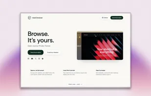 Nook Browser screenshot 1