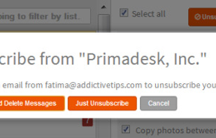 Mailstrom screenshot 2