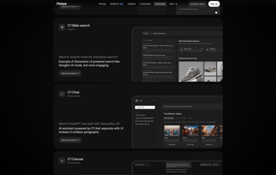 List of different products offered by Thesys