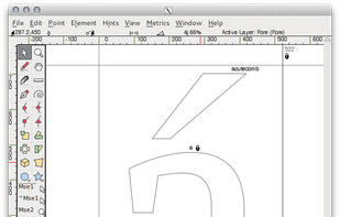 This automatic placement of diacritic marks can be tuned by preferences, found in the ‘accents’ section of FontForge’s preferences menu ‘File > Preferences > Accents’ <http://designwithfontforge.com/en-US/Diacritics_and_Accents.html>